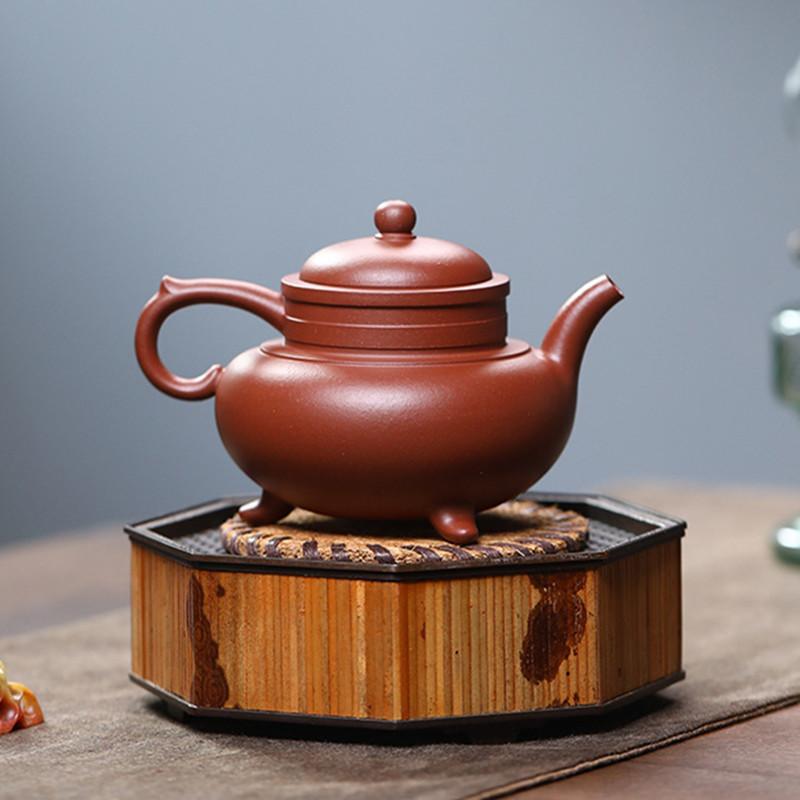 Chinese Creative Yixing Purple Clay Teapot Household Handmade Tea Pot Beauty Tea Infuser Kettle Zisha Tea Set Collection 130ml