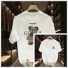 2026 Amerikanischer Stil High-End Kurzarm-T-Shirt Herren und Damen Rundhalsausschnitt Personalisiert und Lässig Sommer Re Baumwolle