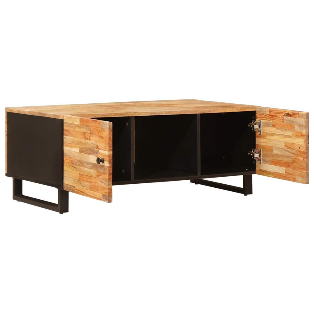 Coffee Table Brown 100 x 54 x 40 cm Solid Mango Wood