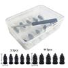 10Pcs Car Tyre Repair Rubber Nails Set Universal Cars Motorcycle Patch Nails Truck Bicycle Scooter Puncture Repair Tools