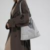 Rivet tote bag women's large-capacity commuter shoulder bag
