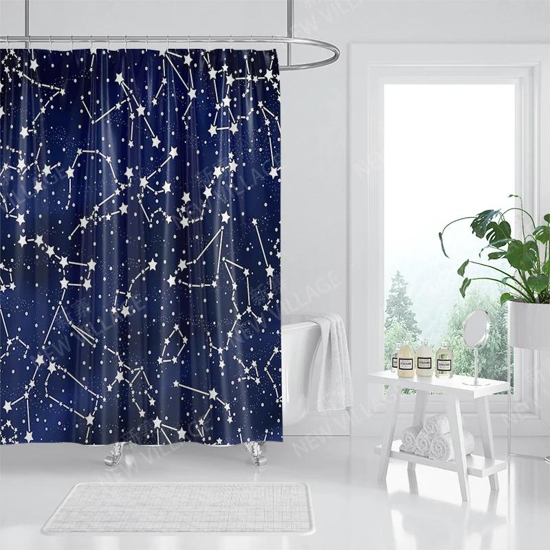 Waterproof Fabric Shower Curtains Bathroom Curtain Accessories Bath Curtain for Shower 180x200 240*200 Boho Decoration Abstract