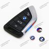 11mm 14mm Samolepka s logem emblému na ovladač klíče od auta Náhradní pro BMW E46 E90 F10 F30 G20 X1 X3 X5 M Performance 50. výročí