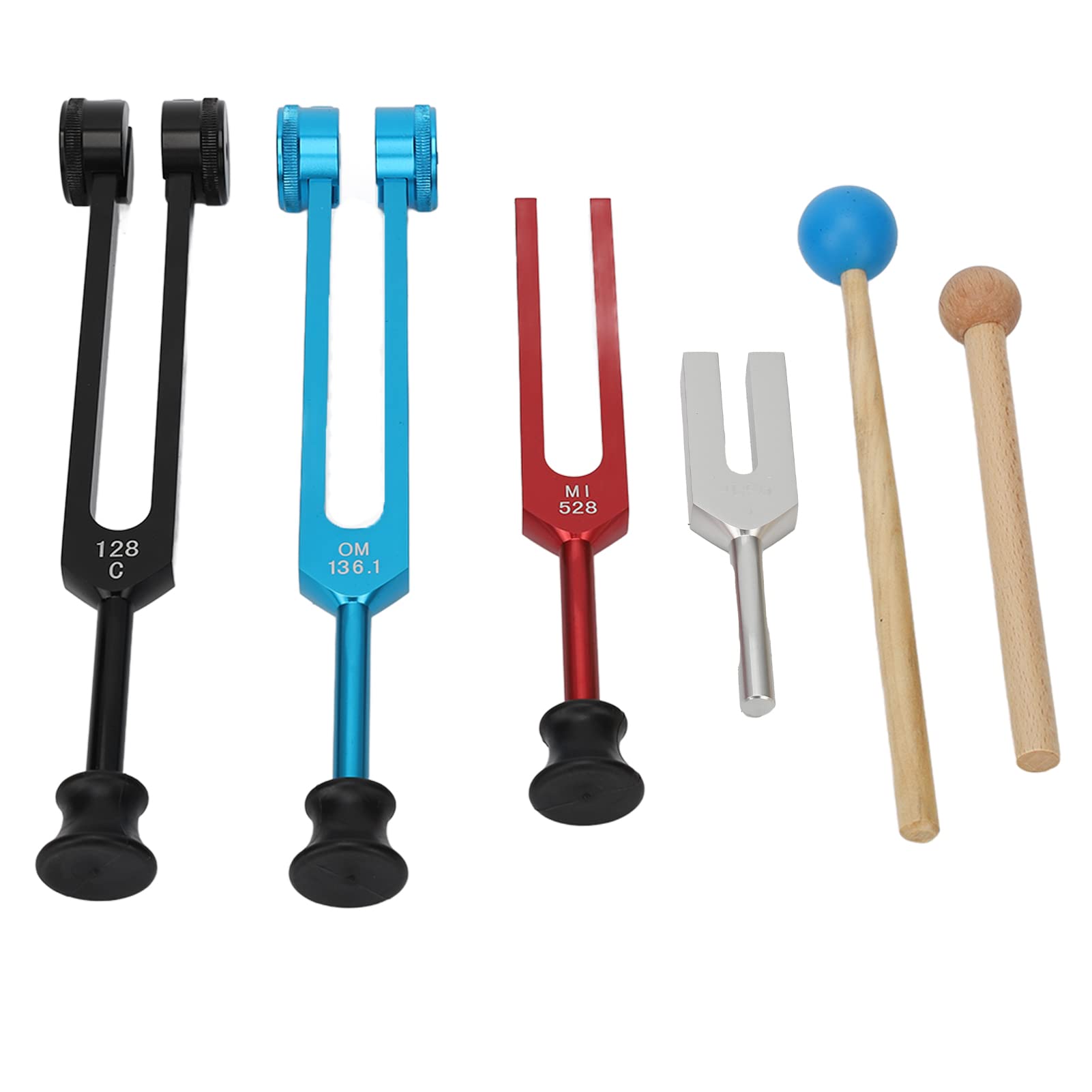 

Tuning Fork Set, Professional Portable C128 Healing Tuning Fork OM136.1