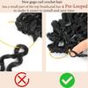 Box Gogo Curl Crochet Hair for Black Women Pre looped Short Ocean Wave Crochet Hair Water Wave Beach Curl Crochet Braiding Hair