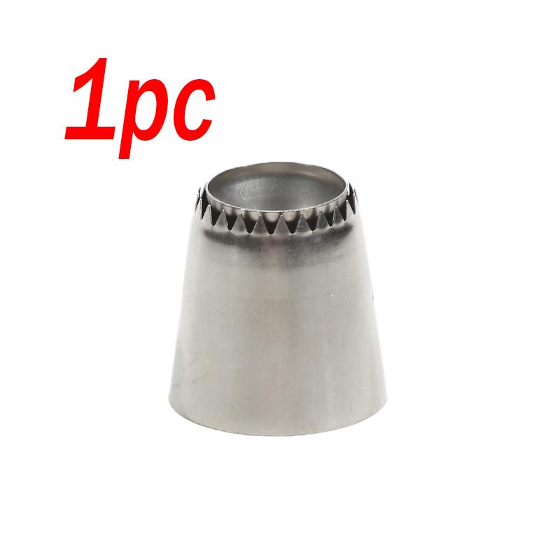 1/2pcs Stainless Steel Romeo Flower Mouth Pastry Nozzles for Confectionery Pastry and Bakery Accessories Cake Tools Utensils