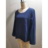 2026 Spring and Autumn New Casual Loose Woven Long-Sleeve Pullover Women's T-Shirt