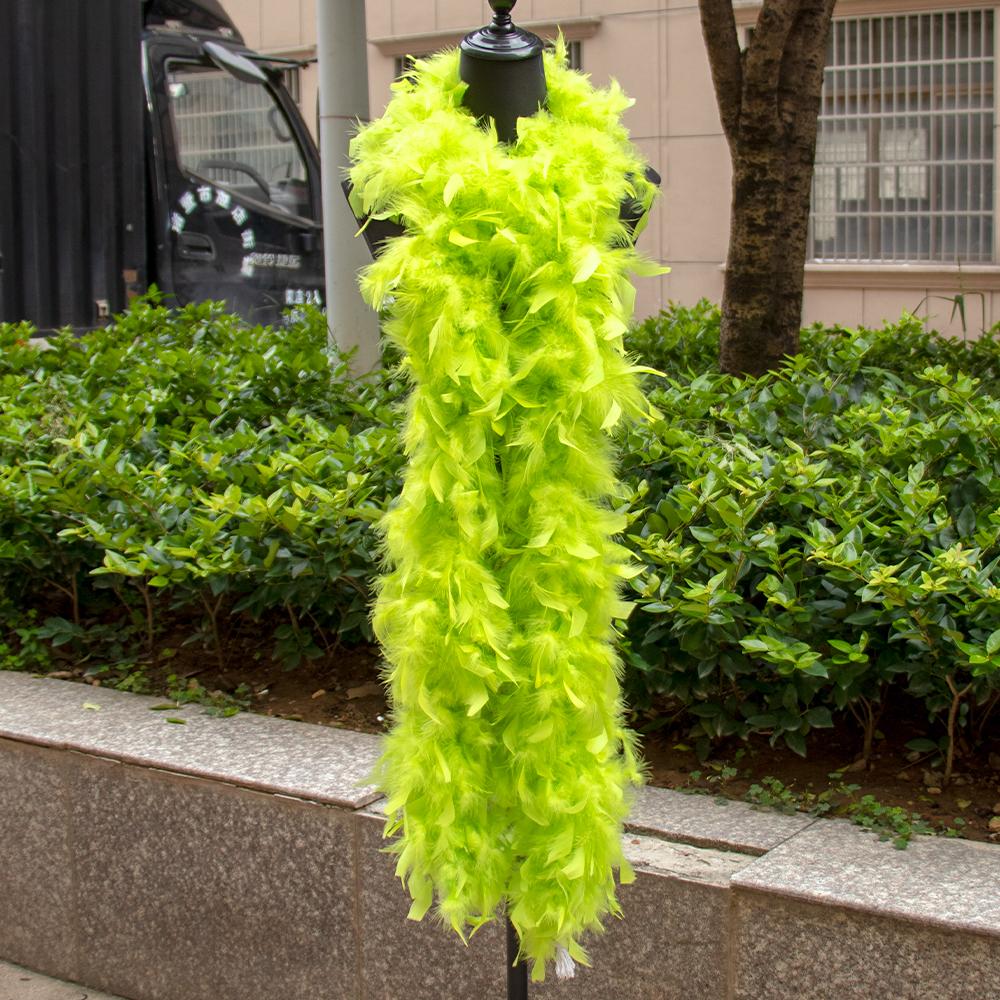 

2М Турецьке пір я марабу Боа 38г-90г Кольорове пір я Сукня Шаль DIY Ремесло Весільний Шарф Декор Шиття Костюм Оздоблення Аксесуари 38-40 Gram