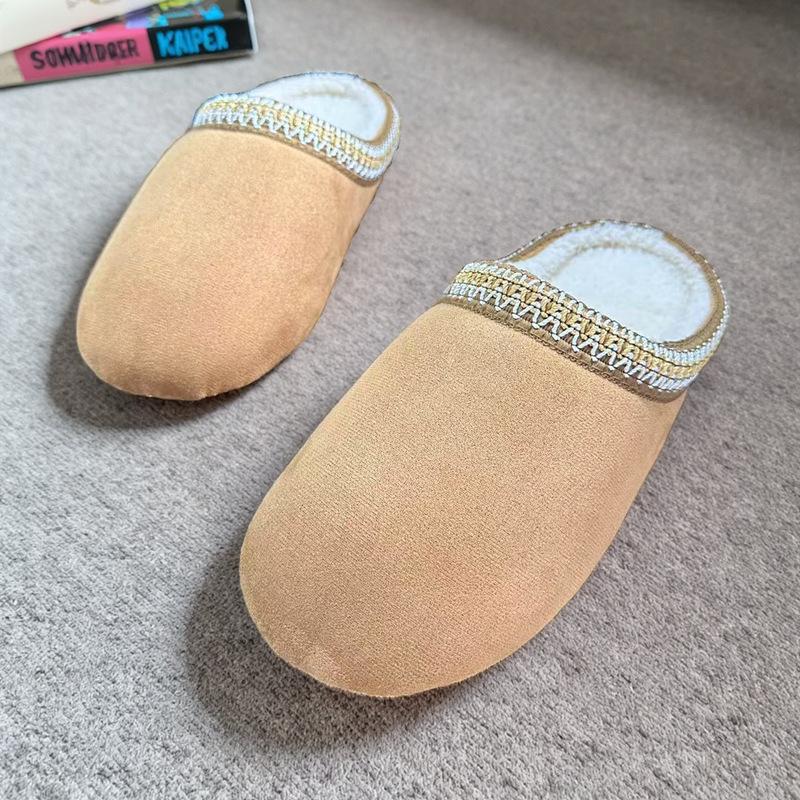 Women Vintage Ethnic Retro Design Home Slippers Spring Autumn Winter Casual Soft Light Comfy Warm Indoor mute Home Fashion