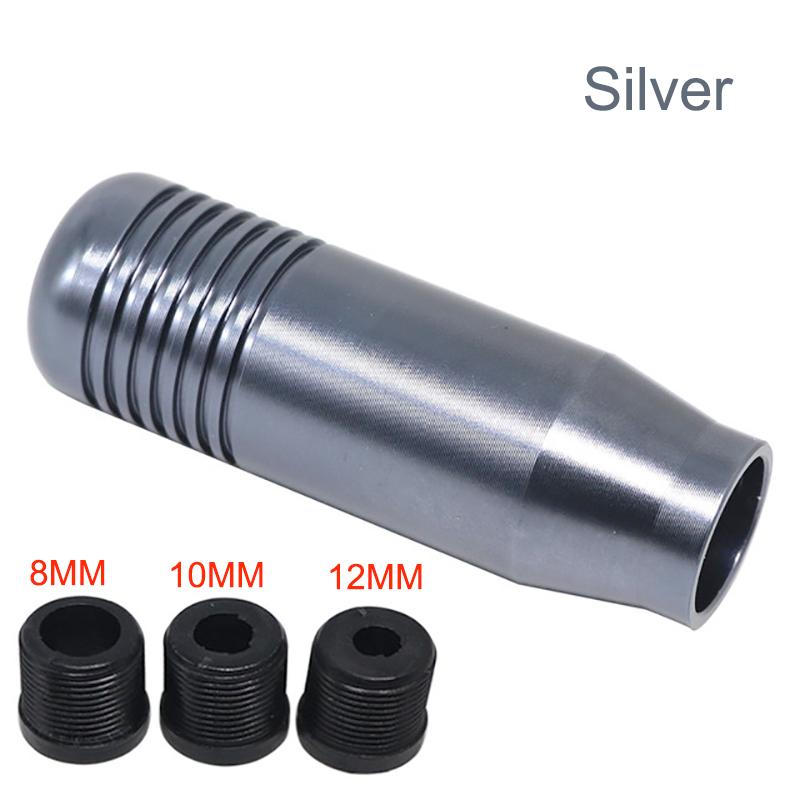 Shifter Knob Aluminum Alloy Car Gear Lever Stick Shift Handle Manual Vehicle Gear Shift Knob Fit Most Automatic