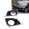 Replacement Fog Light Frame, High Quality,  ,   Fit, Improves Vehicle Appearance for Venza 2013 2016, Black Silver, 2 Pieces