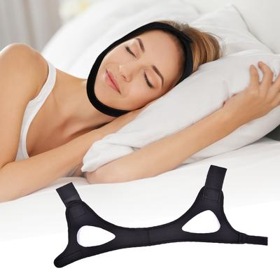 Anti Snoring Belt Stable Placement Chin Strap Neoprene Stop Anti-Apnea Ergonomic Jaw Solution Sleep Support Men Women