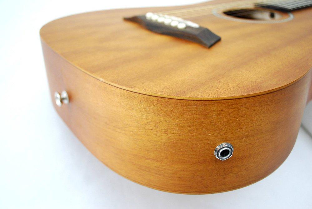 Yairi Mini Acoustic Guitar Compact Acoustic Series Electric Acoustic Natural Case S.Yairi (Mini Guitar) YM-02E/NTL [Soft Included]