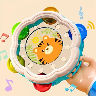 Hand Development Interactive Toys Hand Drumming Musical Instruments Drum Toys Montessori  Learning Toys for Toddlers 1-3 Baby