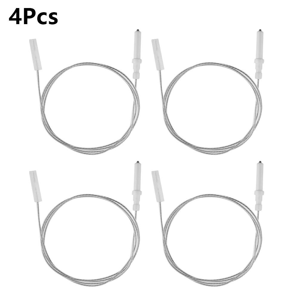 1/2/4 Piezas Ignitor Duradero para Cocina de Gas de 40 mm Longitud 90 cm Electrodo de Pin Cerámico Bujía Cable de Encendido Parte de Estufa