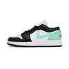Jordan Air Jordan 1 Cherry Blossom Milk Green Slip Resistant Low Top Vintage Basketball Shoes Men's White Green 553558-131(Team85-)