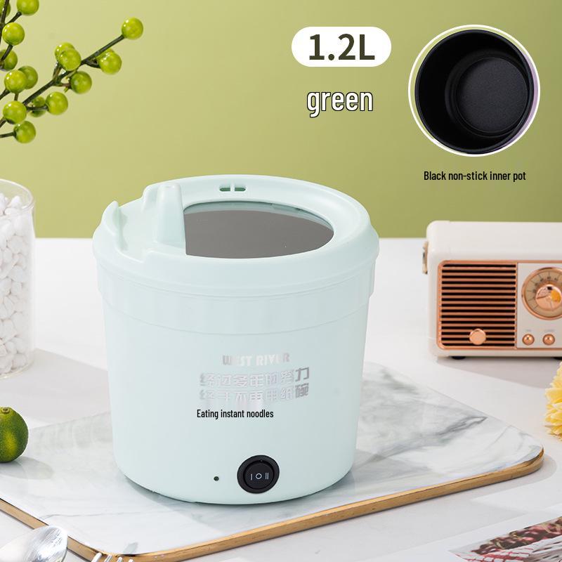 Compact Multi-Functional Electric Cooking Pot for Dorms and Households