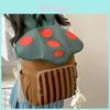 Mochila Elegante Estilo Coreano para Niña con Diseño Exterior de Hongo para la Escuela y Viajes