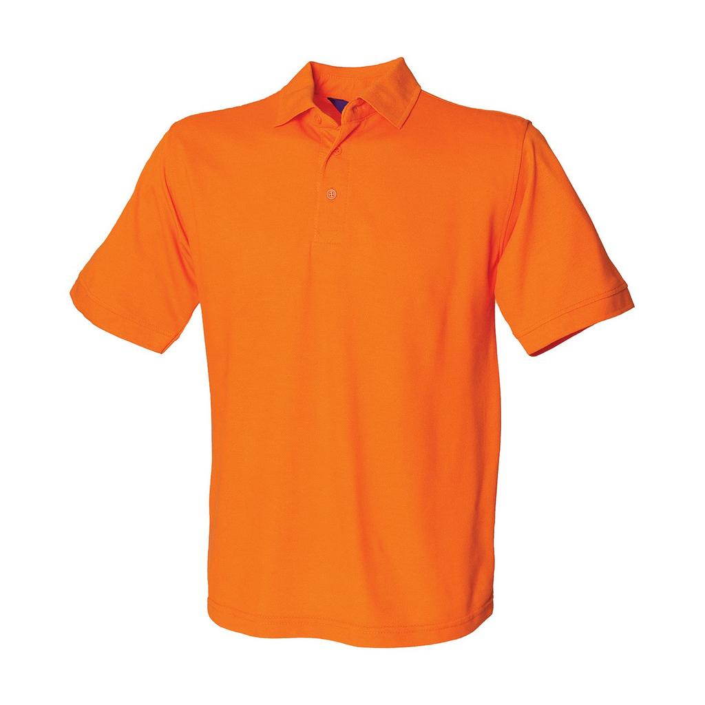 Henbury Mens Polycotton Heavy Polo Shirt