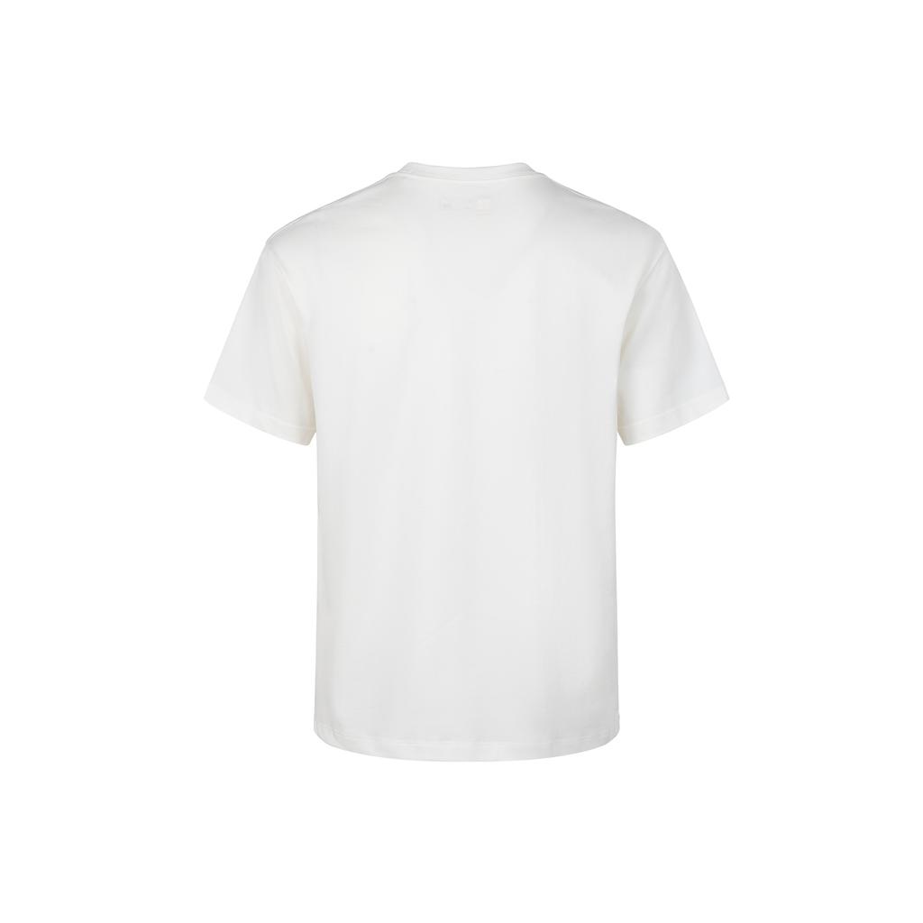 Li Ning Retro Sports Series Cool Technology Short Sleeve T-Shirt Unisex Tops Off-White AHSWA31-3