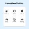 Camera Lens Protective Cover Sports Camera Scratch-Resistant Silicone Lens Cap Compatible For OSMO Action4/Action3 Camera