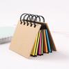 Hard Cover Note Pads Small Spirals Notebook Self-Adhesive Sticky Note Combination Memo Pads School Office Supplies