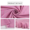 110*110cm Square Hijabs Solid Color Scarf Muslim Head Wraps Polyester Scarves Lightweight Headband Autumn Mufflers 1PC Retail