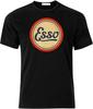 Esso Schild Grafik Baumwoll T-Shirt Kurz & Langarm