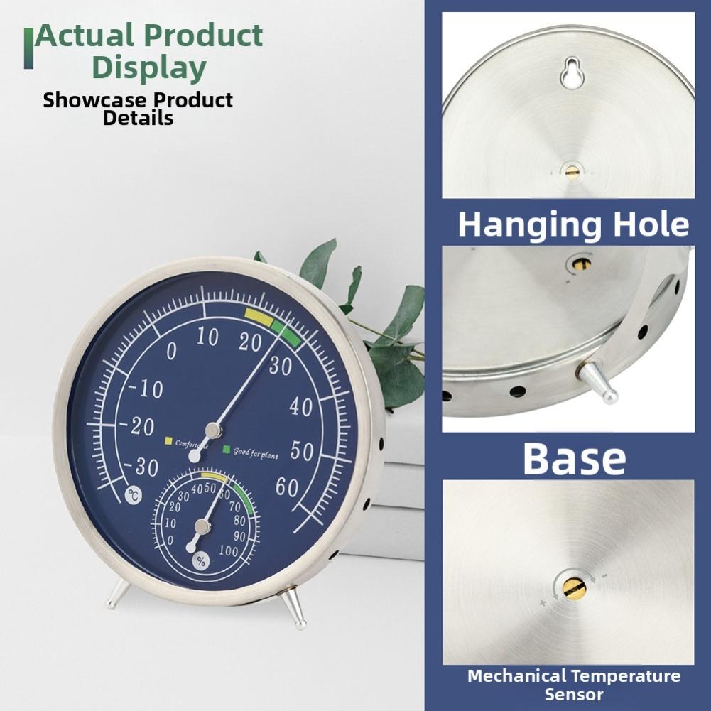 Thermometer Hygrometer Sauna Environment Wall Mounted Option Tabletop Placement For Sauna Accurate Indoor Humidity Monitor China Mainland