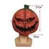 2021 Halloween Exorcist Demon Mask - Smiling White Face with White Eyes Horror Mask