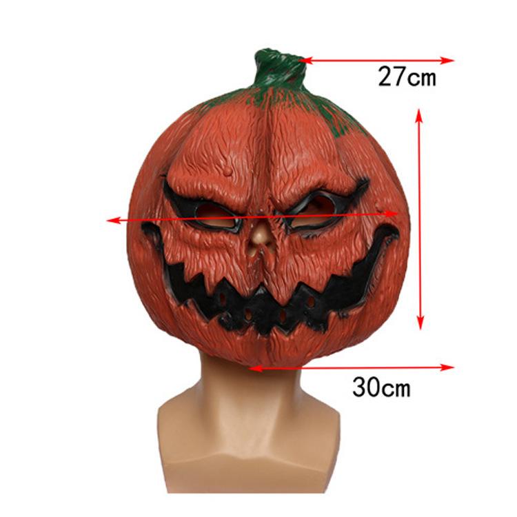 2021 Halloween Exorcist Demon Mask - Smiling White Face with White Eyes Horror Mask