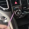 100Pcs Up Paint Micro Brush Tips 1.5mm Mini Car Touch Up Paint Micro Brush Purple Auto Applicator Sticks Detailing Car Products