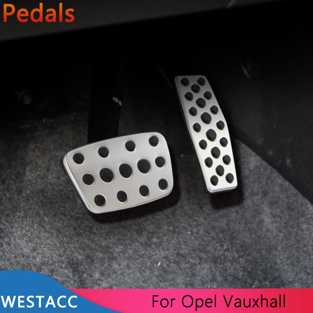 Auto Pedale Gaspedal Gas Bremspedal Abdeckung für Opel Mokka Astra JH GTC Insignia MK1 für Vauxhall Astral MK6 Insignia