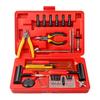 Flat Tire Kit Portable Tyre Repair Kits 74pcs Repair Kit For Quick Recovery Plug Flats Patch Kit Tools To Fix Punctures