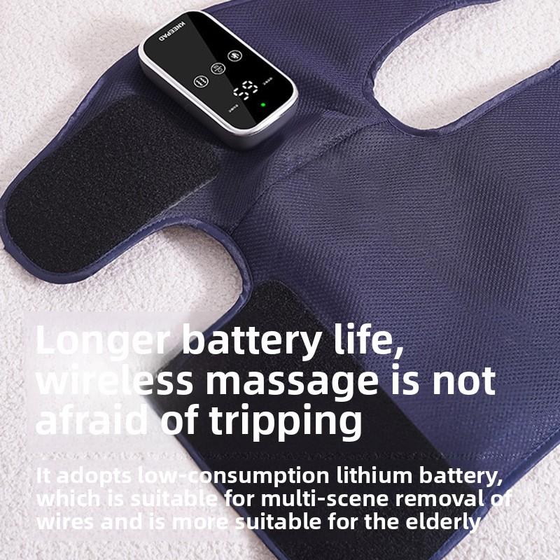 Knee Massage Instrument Electric Heating Knee Pads Heating To Keep Warm Elderly Cold Leg Joints Hot Compress Touch Screen Knee Pads