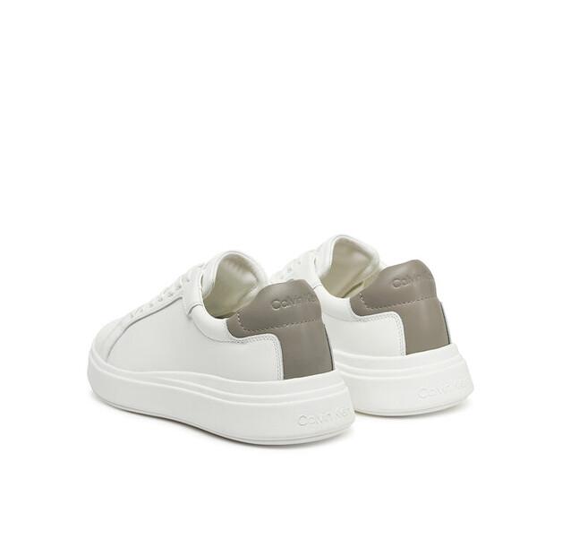 Мужские кроссовки Calvin Klein Low top lace up lth hm0hm01016 белые