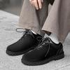 2026 Spring/Autumn Retro Versatile Men's Leather Lace-up Work Boots - British Style Casual Martin Boots
