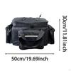 Fishing Bag Carry Case Multipurpose Organizer Pole Reel Gear Storage