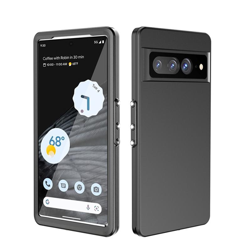 IP68 Waterproof Case For Google Pixel 7 7A 6 Pro 6A 4A Diving Swim Outdoor Sports Anti-fall Dust-proof TPU 360 Full Cover Armor