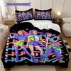 Kpop Demon Hunters Short Film 2 Threepiece Set 1 Duvet Cover 2 Pillowcase Without Core Bedding Set Duvet Cover And Pillowcase