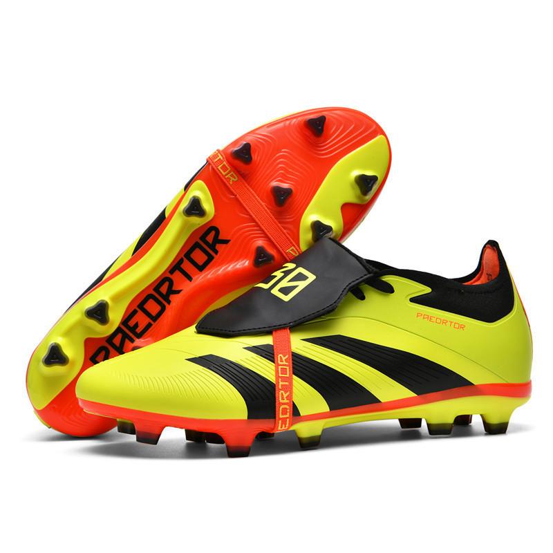 Flip Tongue Series 2025 New Seamless Craft AG Long Nail Football Shoes Youth TF Broken Nail Football Shoes
