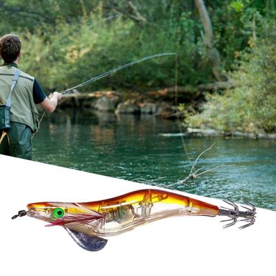 12,8 cm/21 g gancio affilato professionale bagliore esca per gamberetti finti facile installazione strumento di pesca con esca