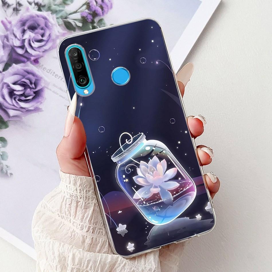 For Huawei P30 Lite P 30 P30 Pro Cool Dragon Tiger Painting Phone Case For Huawei P30 P30Pro P30lite Soft Silicone TPU Cases