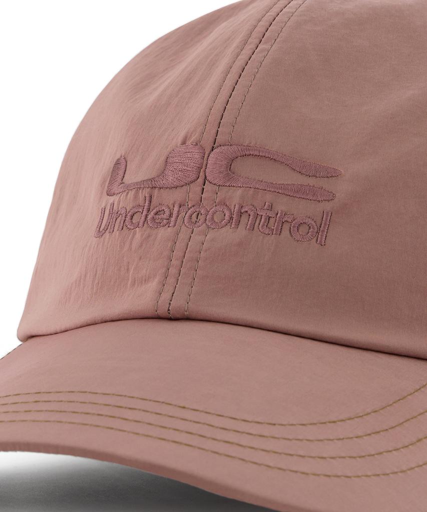 Eondeokeonteulol Summer Nylon Long Brim Soft Top Deep Logo Ball Cap Unisex Baseball Cap Uc Duplex / Nylon B B / D Purple