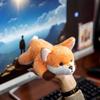Adorabile Volpe Peluche Tascabile - Regalo Perfetto per Bambine o Ciondolo per Bambola