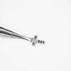 1 piece Orthodontic Aesthetic Teeth Crown Proportion Gauge Dentist Implant Stainless Steel Measuring Ruler Caliper