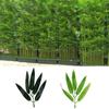 Restaurant Adornment Fake Bamboo Branches Artificial Plants Simulation Leaves Bamboo  Leaves