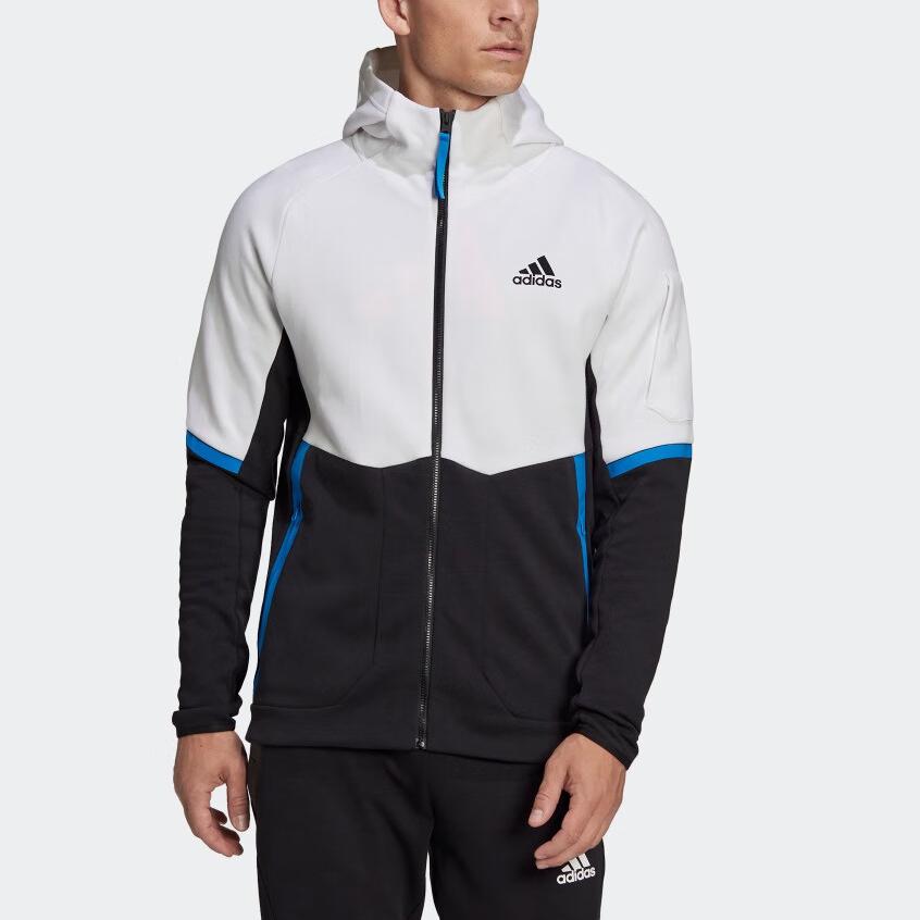 Adidas Casual Sports Hooded Jacket Men Outerwear Multicolor HC5490