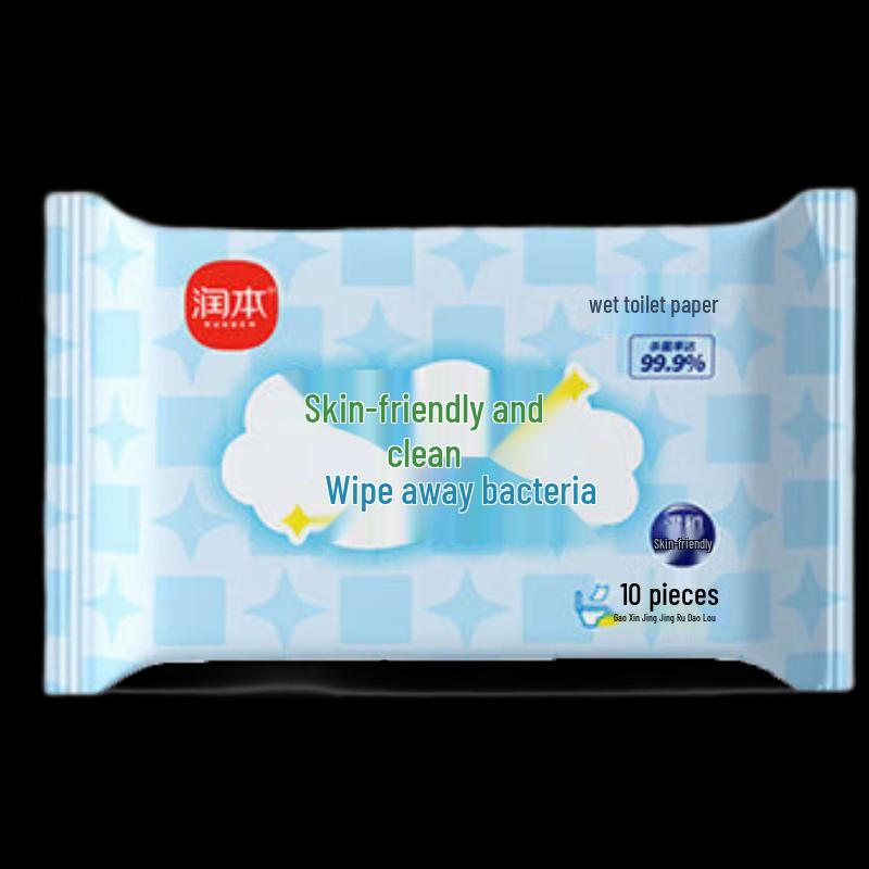 Влажные туалетные салфетки Runben со свежим ароматом