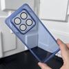 For Xiaomi Redmi Note 14 Pro Case Soft Silicone Transparent Lens Protective Back Cover Case For Redmi Note 14 Pro Plus shell